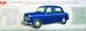 Preview: Fiat 1100 Modellprogramm 1953 Automobilprospekt (10229)
